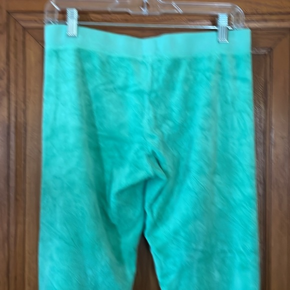 Juicy Couture small petit; green; terry Chica capri track pant - Picture 4 of 7